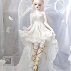 Handmade Slip Maxi Evening Dress BJD Clothes For 1/6 1/4 1/3 BJD Doll
