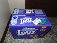 2023 Vintage Luvs Size 6 Diapers W Nickelodeon Paw Patrol Dogs 80 Count Box Pack
