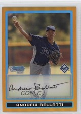 2009 Bowman Draft Prospects Chrome Gold Refractor 20/50 Andrew Bellatti 0b5