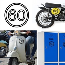 Sticker Vinyl Number 60 Version VII