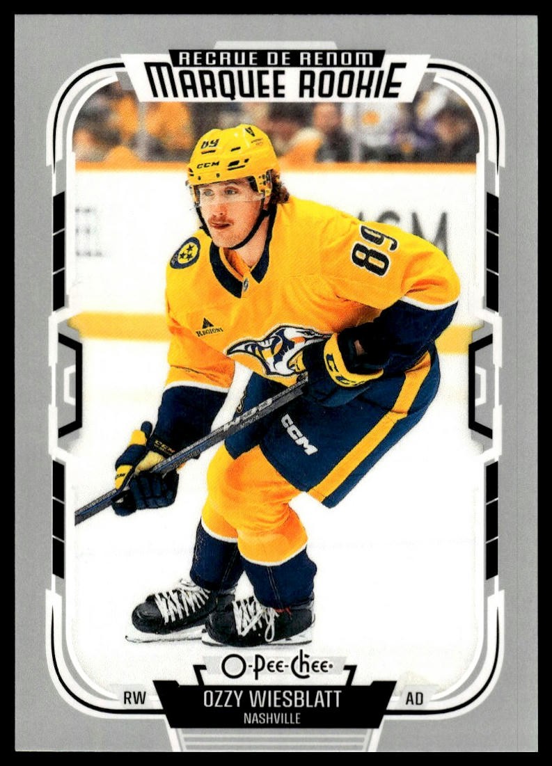 2025-26 O-Pee-Chee #570 Ozzy Wiesblatt Rookie RC