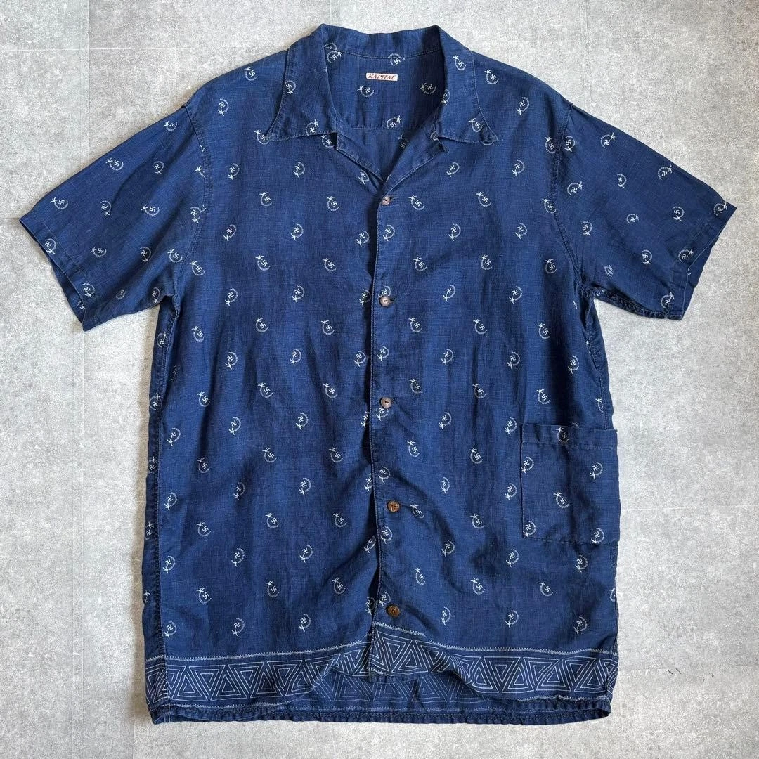 Kapital K Short Sleeve Casual Button-Down Shirts for Men | eBay