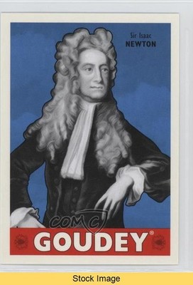 2016 Upper Deck Goodwin Champions Goudey Sir Isaac Newton #48 READ kr0
