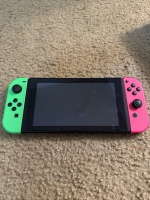 Nintendo Switch HAC-001 Splatoon 2 Console Bundle - Neon Green