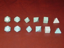 Original TSR Mentzer / Moldvay Dice d4, d6, d...