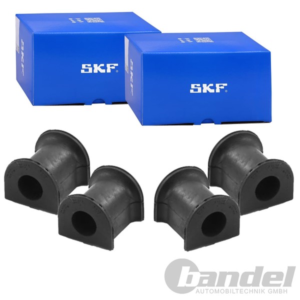 2X SKF Stabilager Gummi Buchsen Passend FüR VW Multivan Transporter Links+Rechts-image