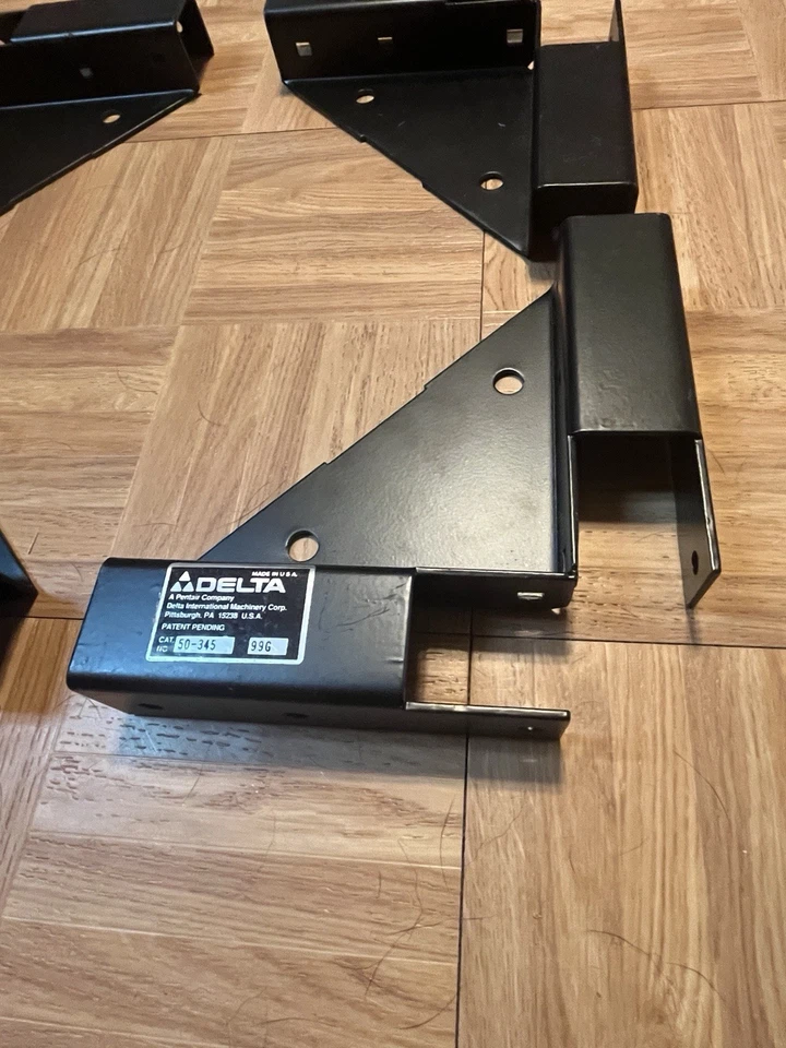 Base móvil ajustable Delta hardware/soportes #50–345. Ruedas no incluidas. Foto 3 de 4