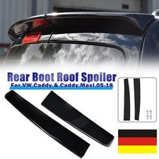 Glanz Schwarz Heckspoiler Dachspoiler Hecklippe Für VW Caddy III MK3 2004-2015