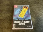 Killer Queen Black Nintendo Switch W/ Joycon Controller Skin Factory Sealed Game