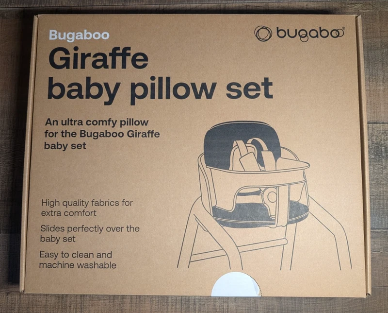 Bugaboo Giraffe High Chair Pillow Gray