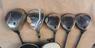 TZ GOLF - Callaway LADIES 11* ERC II XHOT 3W, Steelhead III 5, 7