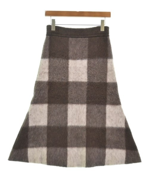 BALENCIAGA Long/Maxi Length Skirt BrownxOff-white(Total pattern) 2200404224028 image 2