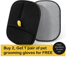 Electrostatic Pet Hair Removal Gloves   Reusable Hair Remover for Cat  Dogs