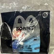 Sonic the Hedgehog 2 Toy 1 McDonald's Happy Meal Toy 2021 NEW and Sealed