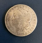 1878 CC MORGAN DOLLAR KEY DATE FIRST YEAR 90% SILVER VERY RARE CARSON CITY COIN!