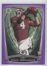 2014 Bowman Rookies Retail Purple Jared Abbrederis #76 0c4