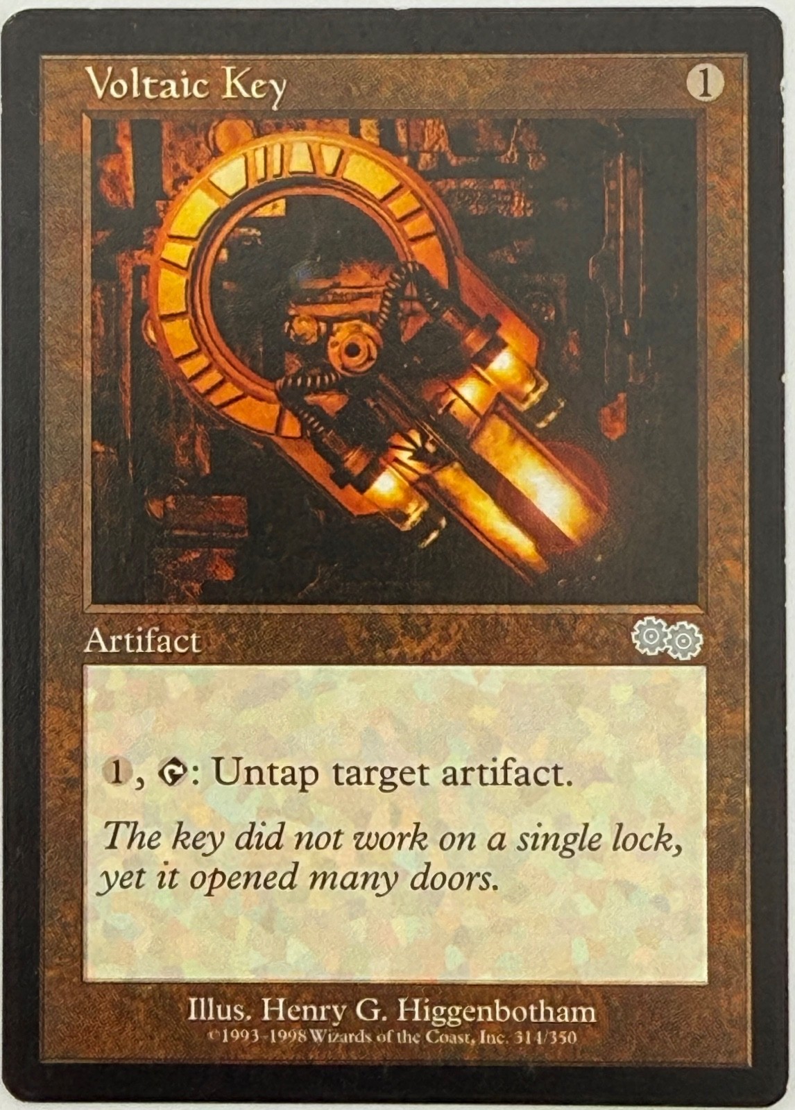 Voltaic Key ~ Urza's Saga ~ LP MTG Magic: The Gathering