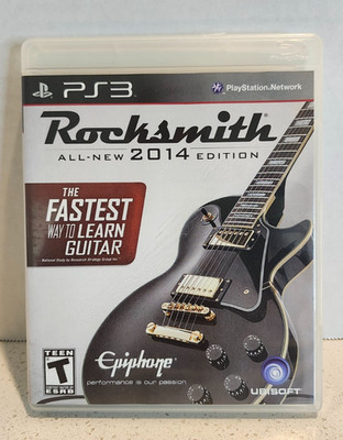 Rocksmith 2014 Edition (Playstation 3) PS3 Game Only (NO CABLE ) - TESTED