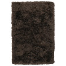 Brown Shag Plush Area Rug