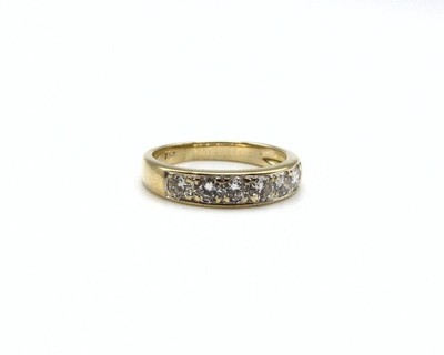 HALBMEMORY STACKING RING GOLD 750 BRILLANTEN 0,90 CT GR. 48 JG 960100620600012
