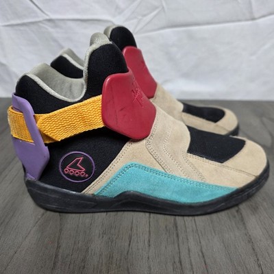 Vintage 1990's Metroblade Rollerblade Inline Skate Shoes Size 7 Multicolor Suede