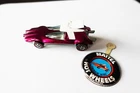 Hot Wheels Original Redline Swingin' Wing w collector button