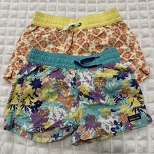 PATAGONIA Girl s Youth Large LOT of Two Baggies Shorts Outdoor Beach Mini Floral