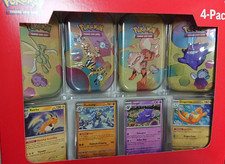 Scarlet Violet 151 Mini Tins 4 Pack SAMS CLUB SEALED Pok mon TCG 1 box