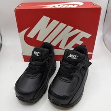 Nike Air Max 90 Easy On Toddler Size 6c Black Athletic Walking Shoes