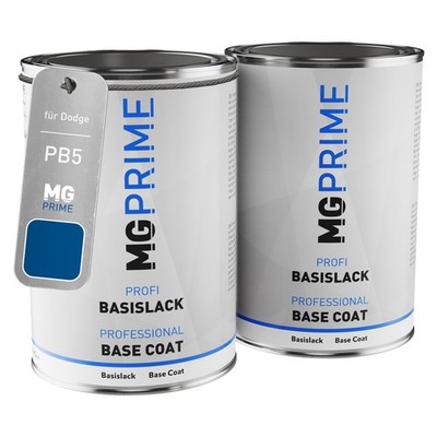 Autolack Set Dose für Dodge PB5 Electric Blue Pearl 2,0L
