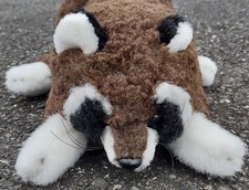 Vintage Realistic Plush Forest Woodland 22" Raccoon - Russ Berrie Yomiko - Korea