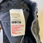 Topshop Jeans Moto Jeans Demin Gray Skinny Jeans Size W25 — photo 4