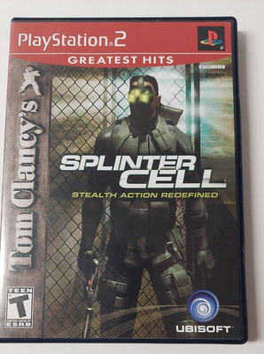 Lot of PS2 Tom Clancy Splinter Cell: Stealth Action Redefined & Chaos Theory