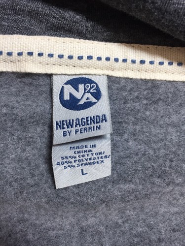 NASA - Love - Logo - Zip Hoodie - Gray - Pink - Size Large - Picture 5 of 6