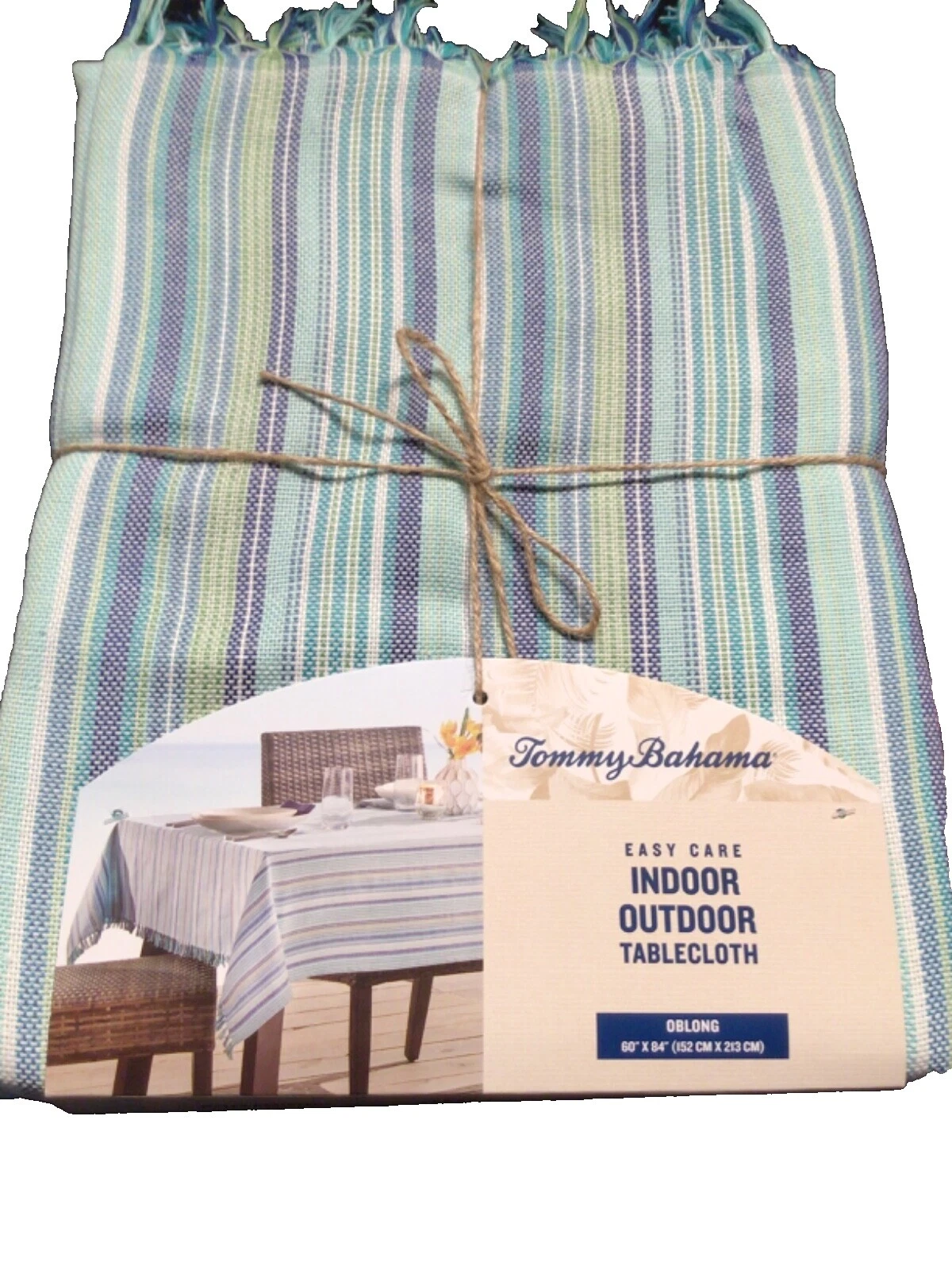 Manteles de rayas Tommy Bahama