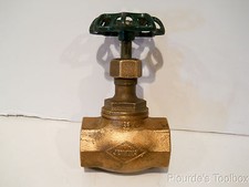 Used Jenkins 1-1/2" Female NPT Bronze Globe Valve, 125 WSP, 250 WOG, #746