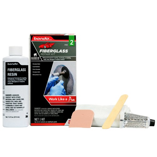 3M bondo FIBERGLASS RESIN REPAIR KIT 420 STAGE 2 DIY Bonds to Metals