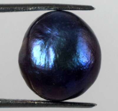 #ad #ad Tahitian Grayish Black South Sea Pearl 6.15 Ct Natural Round Gemstone $68.59