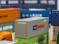 Faller 180824 20' Container P&O Nedlloyd 1:87 H0 Neu