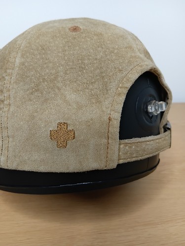 Beams Plus + Suede Cap Hat Size One Size Beige Pigskin Adjustable - Picture 8 of 17