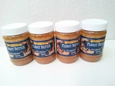 4 Pack Trader Joe’s Peanut Butter Sealed CRUNCHY & Salted 16 OZ Per Jar