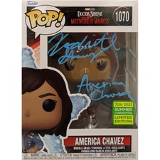 Xochitl Gomez Signed Multiverse of Madness Funko #3 w/ Character name