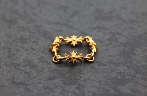 Chrome heart e ring - Gem Chrome heart e ring - Gem