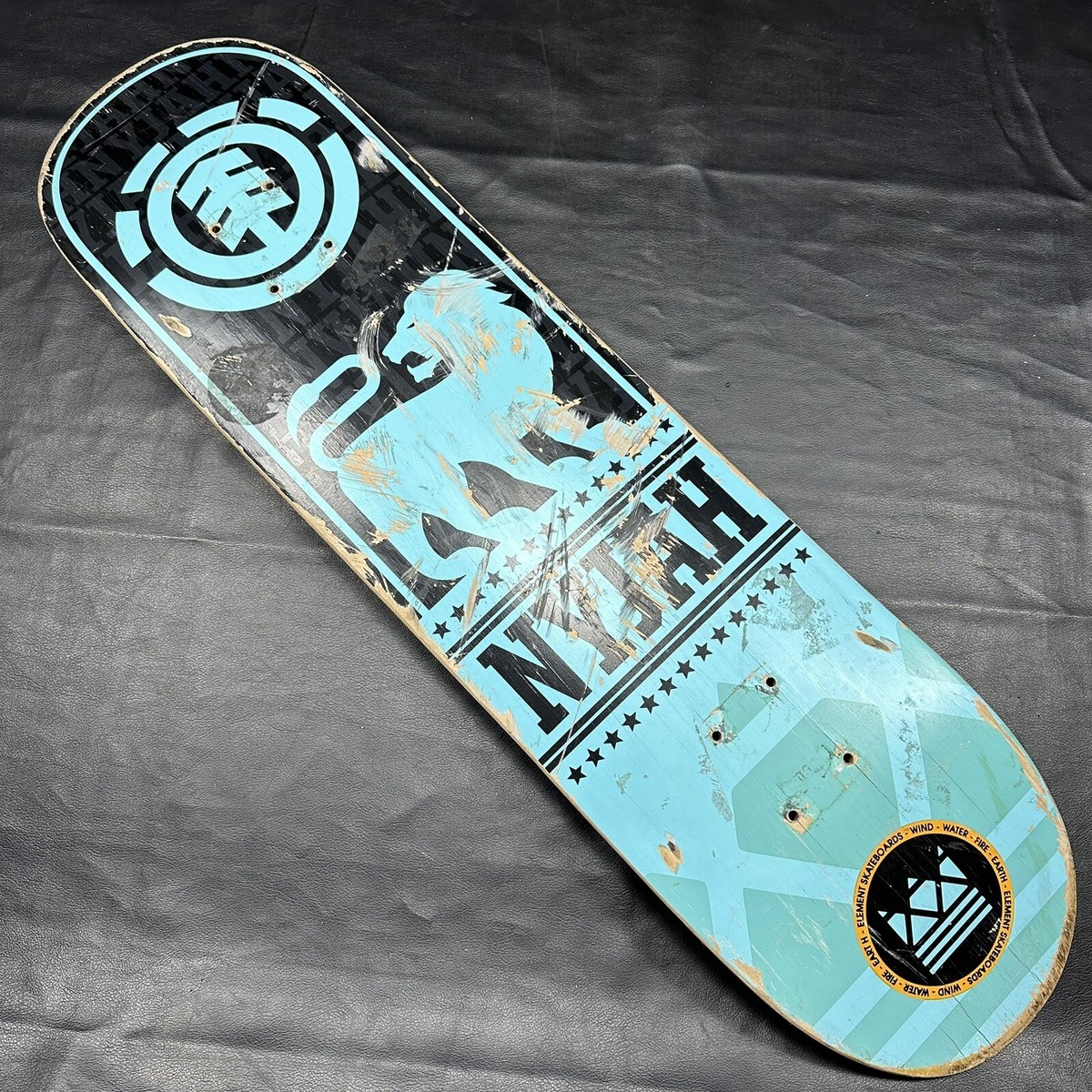 NYJAH HUSTON Element 7.75 Courage Skateboard Deck - Used | eBay