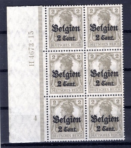 Belgium 10HAN Impeccable MNH Unstamped (80224