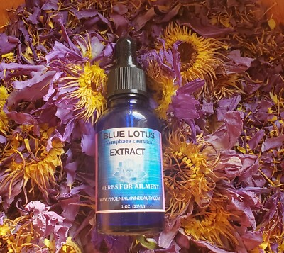 #ad #ad Blue Lotus Nymphaea Caerulea Egyptian Glycerin Tincture Very Potent 1 oz. 30ml $17.99