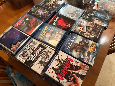 Blu Ray Movies - Standard,/4K/3D. Slipcovers.
