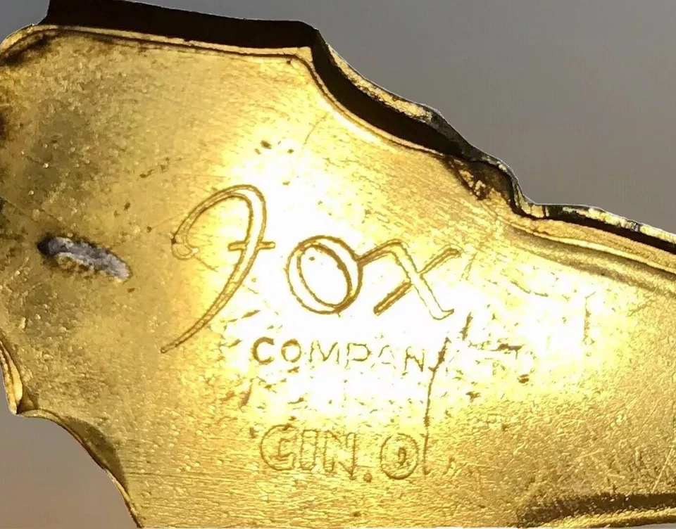 Chrysler Windsor Saratoga 1959 original emblema León Dorado de colección OEM ambos R&L Foto 4 de 4