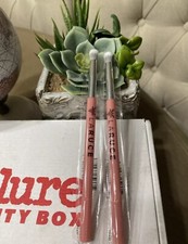 NEW 2x Laruce LR 140 Tapered Blending Eyeshadow Makeup Brush in Pink