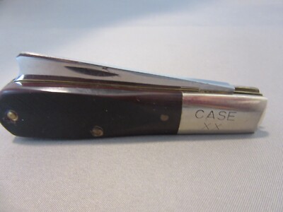 CASE XX USA Pocket Knife - 7 Dot - #62009R ''One Arm Razor'' (2) Blade Never Used